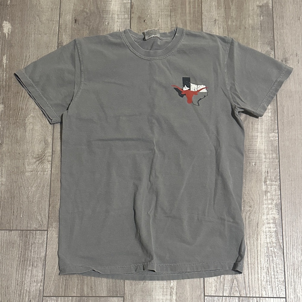 Comfort Colors Gray Texas Graphic Tee